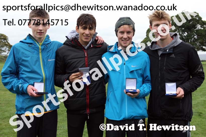 Senior mens Northern Cross Country Relays, Graves Park, Sheffield. Photo: David T. Hewitson/Sports for All Pics
